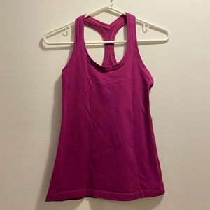 Lululemon Pink Workout Tank Top